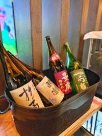餐廳任飲放題包括四款清酒！