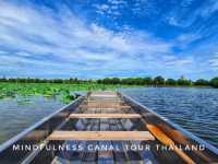 Slow Life by a canal in Thailand