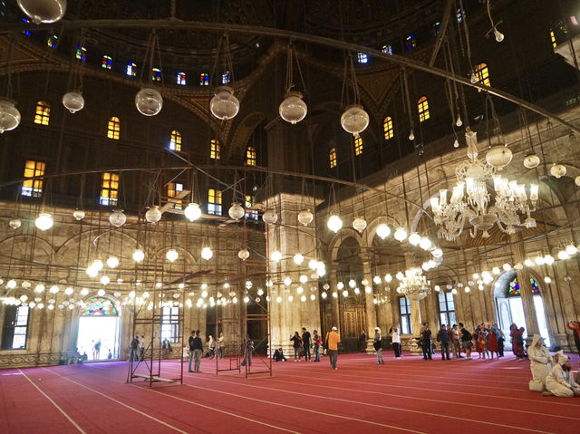 Exploring the Majestic Muhammad Ali Mosque in Cairo🇪🇬