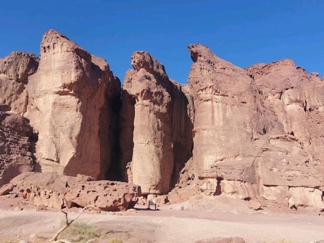 Eilat Rocks in Timna Mines