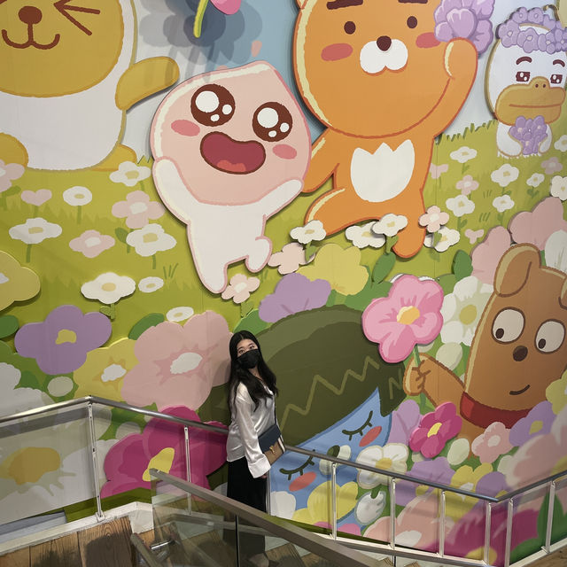 카카오프렌즈샵과 30cm 아이스크림