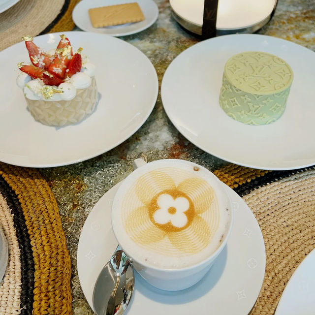 Luxurious Indulgence at Louis Vuitton Cafe