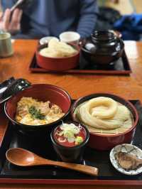 在超美味的櫻之里比內地雞親子丼~同時品嚐三大地雞&三大烏龍麵