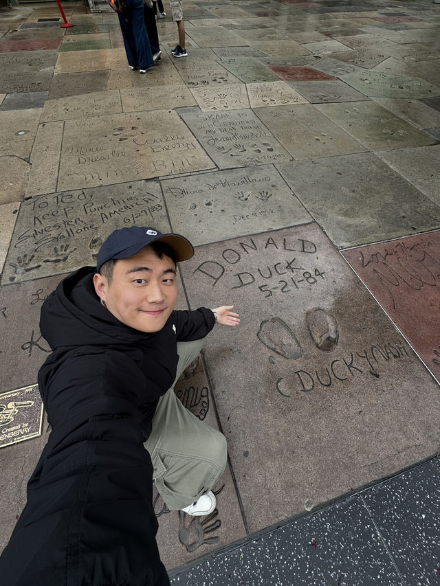유명 배우들의 손도장이 남겨있는 로스엔젤레스 필수 관광지