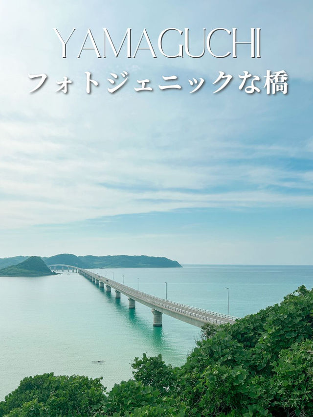 フォトジェニックな橋といえばここ！角島大橋