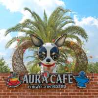 ที่เช็คอินเมืองกาญฯ 🐶 Aura Cafe and The Gang 