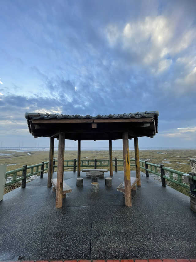 Gaomei Wetlands on a Grey Day: A Different Kind of Beauty 🌫️🌊 