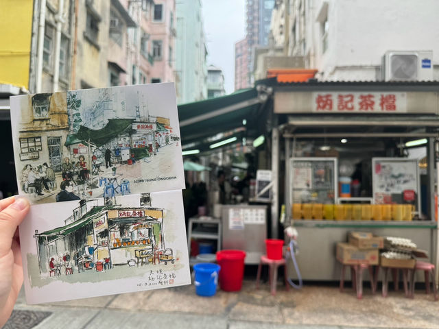 香港_陳奕迅同款「炳記茶檔」