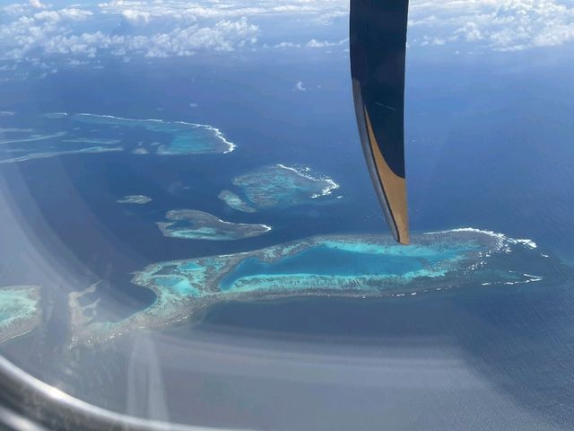 [🇳🇨イル・デ・パン] 絶景フライト！エアカレドニアでヌメアからイル・デ・パンへ