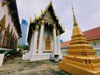 泰國曼谷湄南河畔著名古跡皇家寺廟景點：Wat Uthai Tharam，雄偉泰式寺廟建築群，適合打卡拍照📸