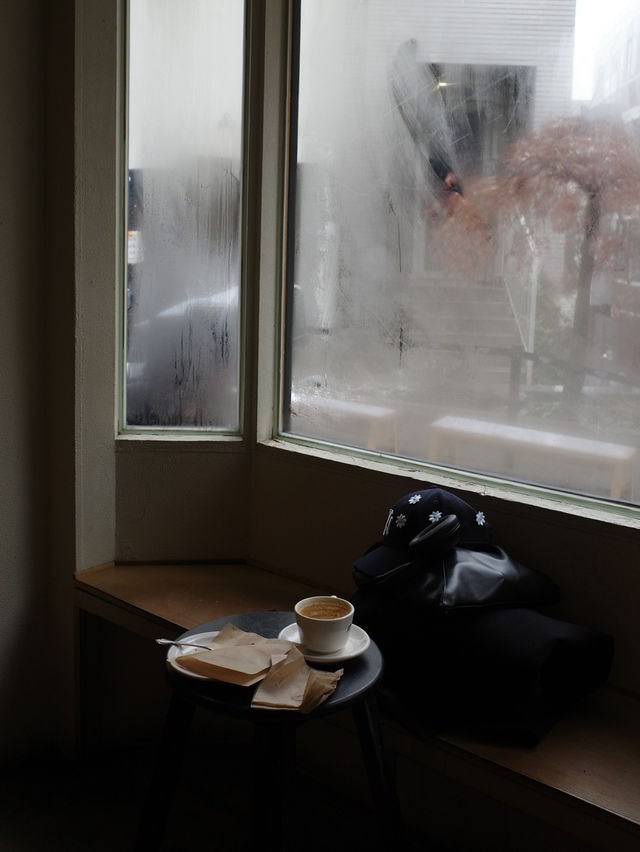韓国の漢南洞にある本格coffeeが飲める雰囲気のあるcafe☔️