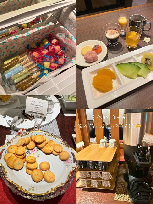 【静岡 伊豆稲取】24時間、無料で食べ飲み放題🍸宿泊者専用ラウンジが最高すぎた...🤤