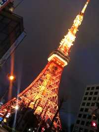 【春の夜の東京港区芝地区　田町-増上寺-東京タワー,芝公園-聖オルバン教会-麻布台、神谷町までシティウォーク。】 