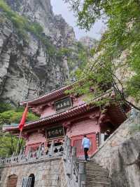 登嵩山-太室山，從嵩陽書院上峻極峰
