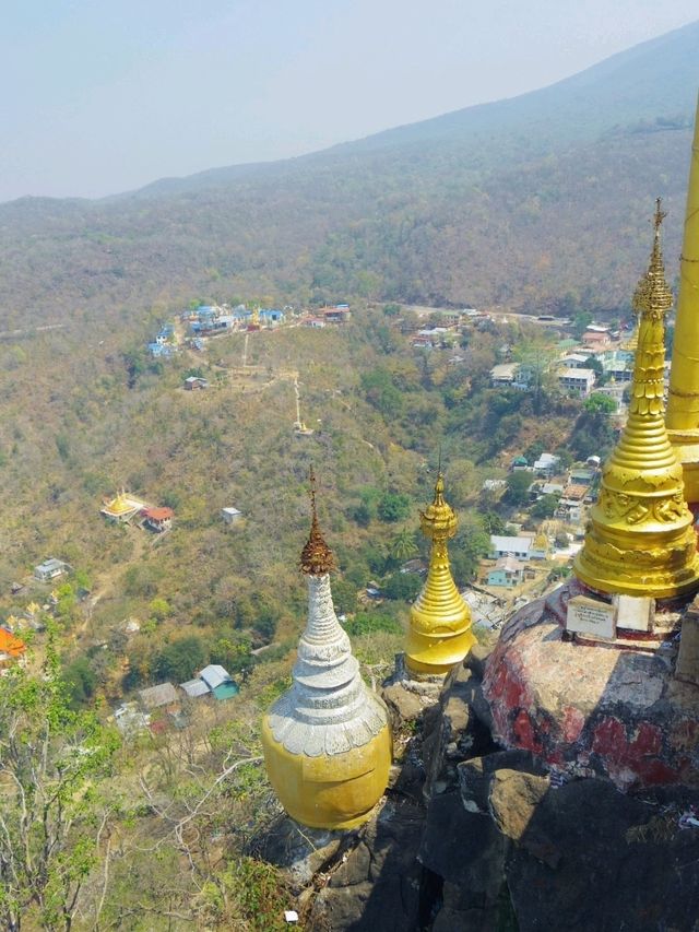 【ミャンマー🇲🇲】信仰の地・ポッパ山