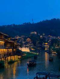 Wujiangzhai by Night: A Dreamscape of Lanterns and Water
