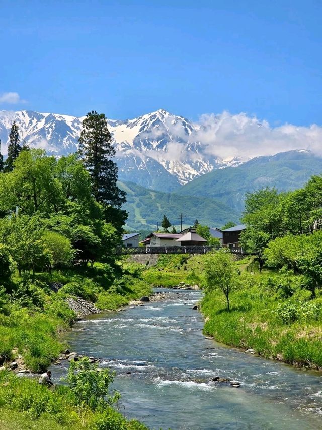 จุดเช็คอินจุดใหม่ แถว Hakuba วิวสวยมาก