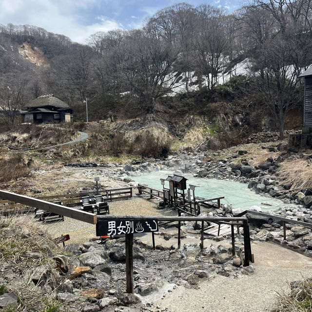 ♨️【秋田・黒湯温泉】秘湯の名湯で心も体も癒される自然の温泉旅