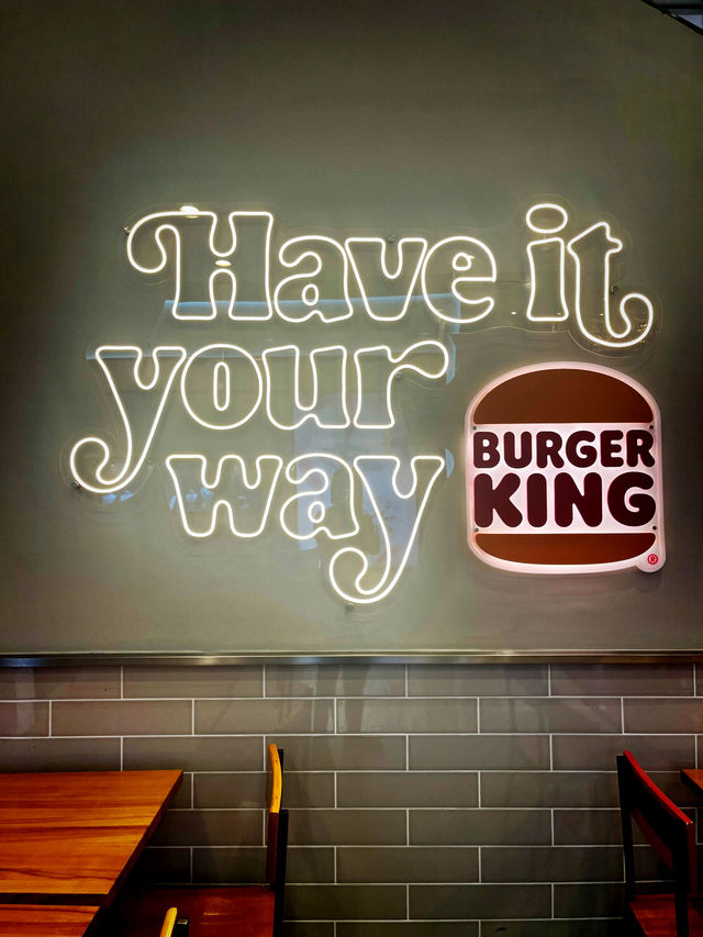 Classic Fast Food Fix at Burger King Queensbay