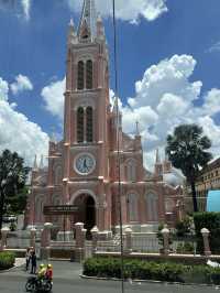 Ola Hale Café – The Cutest Spot with Pink Church Views in Ho Chi Minh City