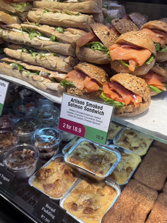 Freshly Baked Goodies at Marché Mövenpick in Somerset