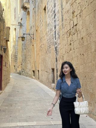 A serene landscape of a city frozen in time, Mdina in Malta