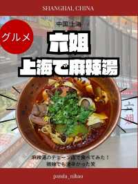 🇨🇳上海で麻辣湯