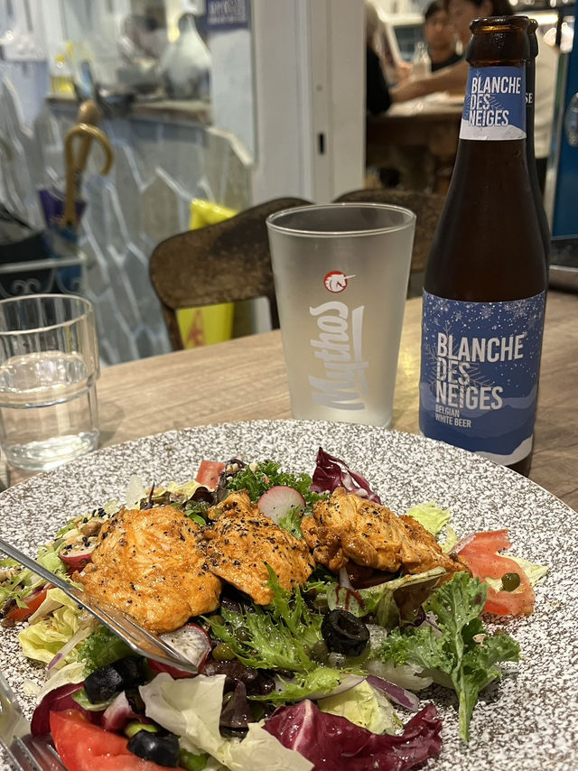 Birthday Dinner at a Greek Restaurant in Taipei!
