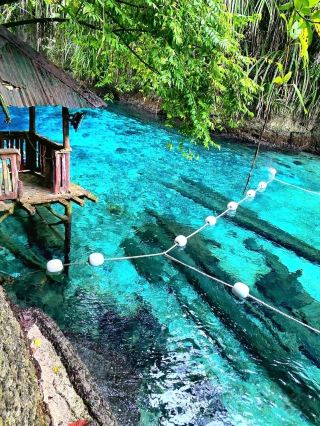 Whispers Beneath the Blue: Enchanted River of Hinatuan