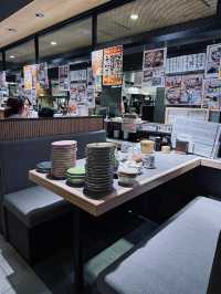 Conveyor Belt Sushi in Susukino 🇯🇵
