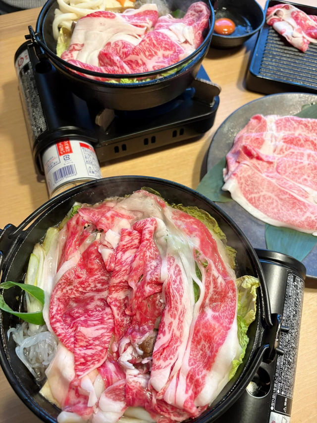 日本橋🇯🇵 特選和牛壽喜燒163r、我要吃兩鍋 😱