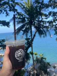 ☕ ☕ Cliffside Oasis: Laem Sai Cup Cafe Above Kata Bay