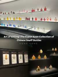 🇭🇰 An exhibition of snuff bottles in Hong Kong museum of art