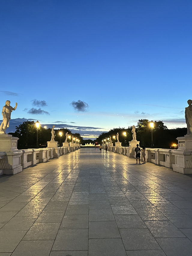 台南都會公園-奇美博物館外慢遊