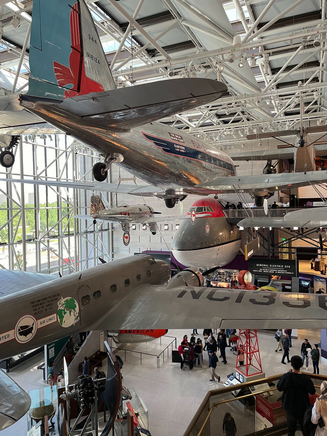 華盛頓特區熱門必訪博物館！美國國家航空航天博物館Smithsonian's National Air and Space Museum