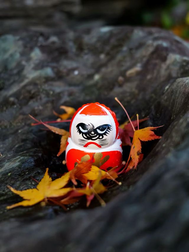 Fall Foliages at Katsuoji Temple, Osaka