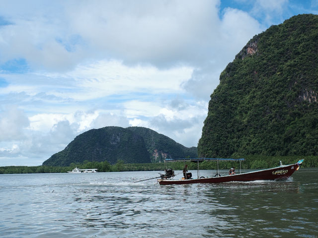 ไปนั่งเรือเที่ยวเกาะที่พังงากัน