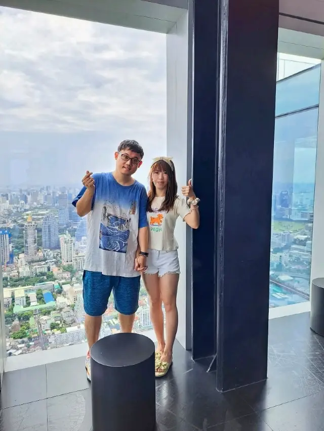 曼谷最高的透明觀景台🏙️王權曼哈納功大廈Mahanakhon