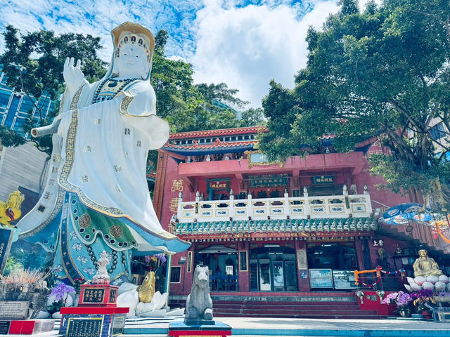 วัดเจ้าแม่กวนอิม ริมทะเล อ่าวรีพัลส์เบย์ 🇭🇰