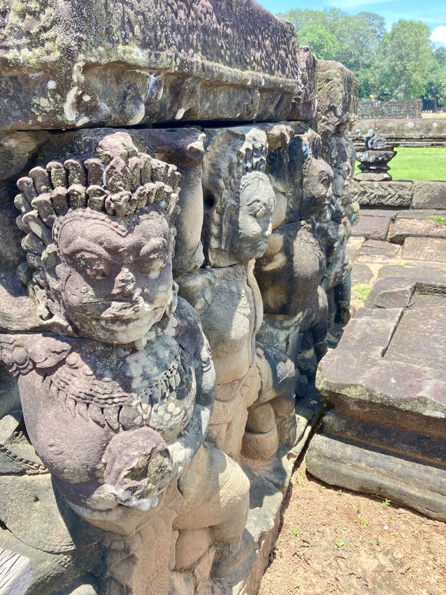 象のテラスinアンコールワット遺跡群🇰🇭