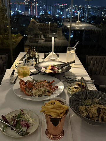 🌃 기념일에 가기좋은 강남의 밤 위로 떠오른 구름, AC호텔 루프탑 바 클라우드