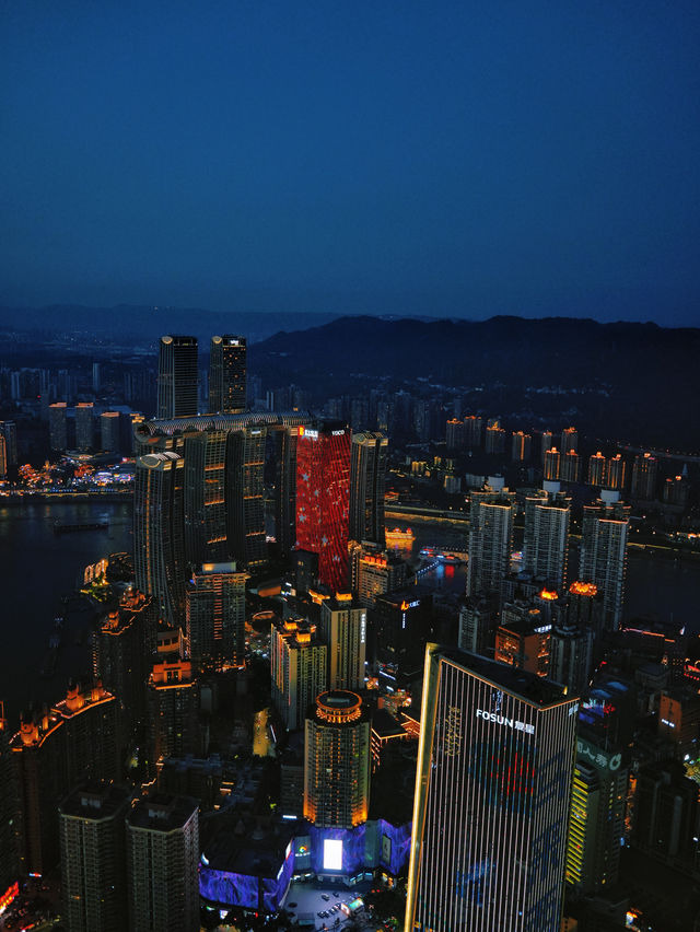 At the high-altitude hotel in Chongqing