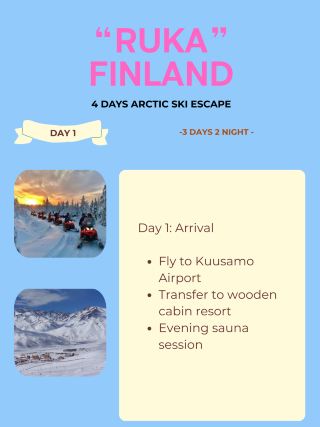 Ruka, Finland – 4 Days Arctic Ski Escape