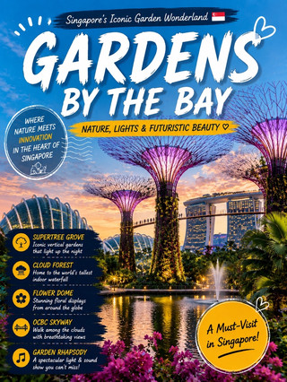 🌿 Gardens by the Bay, Singapore 🇸🇬 | A Place That Truly Feels Like the Future✨