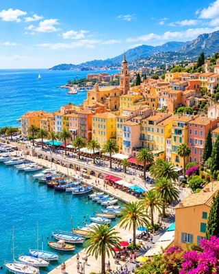Menton, France 🇫🇷🌊 — The Pearl of the French Riviera