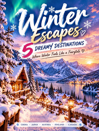 5 พิกัดเที่ยวหน้าหนาวในฝัน สวยราวกับหลุดออกมาจากเทพนิยาย ❄️