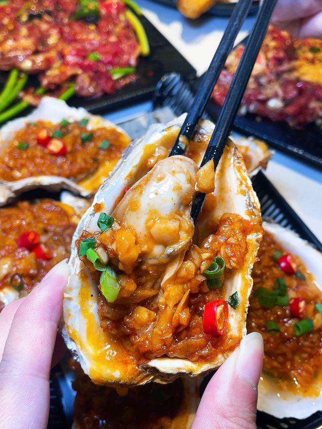 ｛深圳必吃海鮮烤肉·大呲花｝