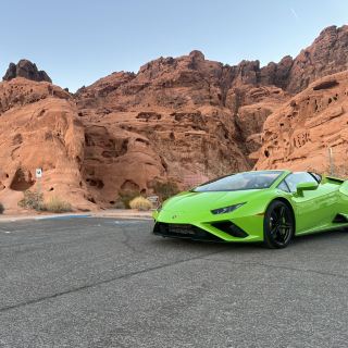Lamborghini road trip in Las Vegas 