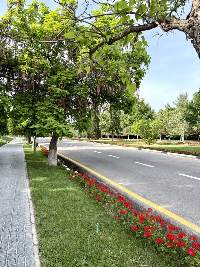 Spring Stroll at Park - Im. Amira Temura in Samarkand