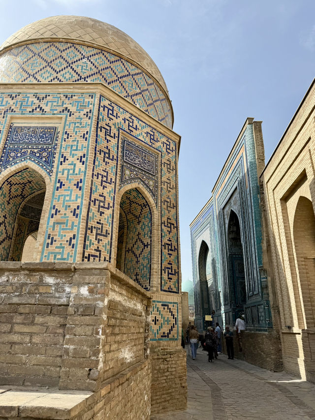 Springtime Wonder at Shah-i-Zinda